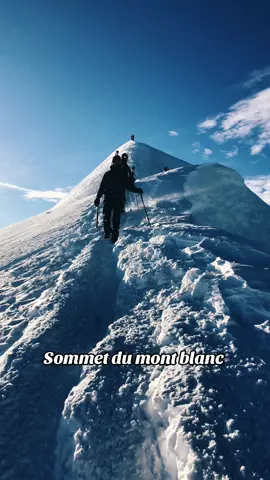 A post by @mathis_dumas on TikTok caption: Vent au sommet 💨#alpinisme #montagne #chamonix 