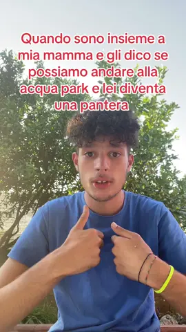 A post by @u_calabrisi1 on TikTok caption: Quando sono insieme a mia mamma e gli dico se possiamo andare alla acqua park e lei diventa una pantera #videoviral #perte #pantera 