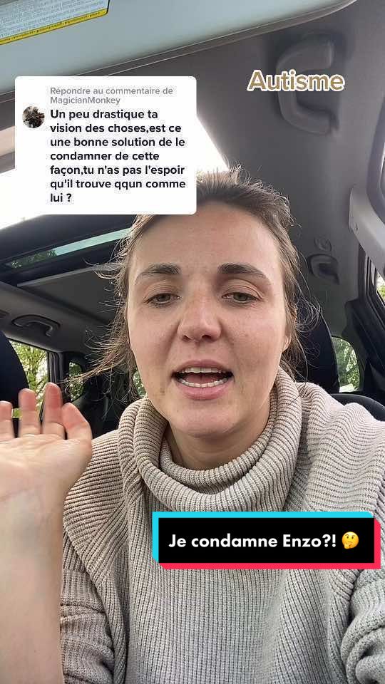 A post by @enzoetcharlotte on TikTok caption: Réponse à @MagicianMonkey inst*gran: enzoetcharlotte #autisteadulte#tsa #autismesevere #deficienceintellectuelle #pourtoi #autiste #handicapinvisible  #aidante #autistetiktok #autisme_severe🦋 #pourtoii #tristerealite #realisme 