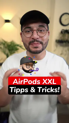 A post by @tiktoktechnik on TikTok caption: ✅ Das einzige Video, das du über deine AirPods gucken solltest! Tipps & Tricks für deine AirPods! #apple #airpods #airpodspro