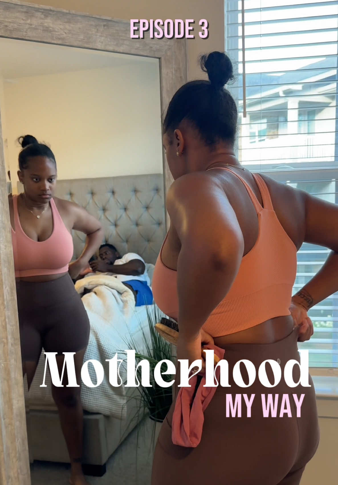 A post by @nikijayy7 on TikTok caption: Episode 3 : Motherhood My Way ❤️#fyp #foryou #momof3 #postpartum #postpartumbody #motherhood 