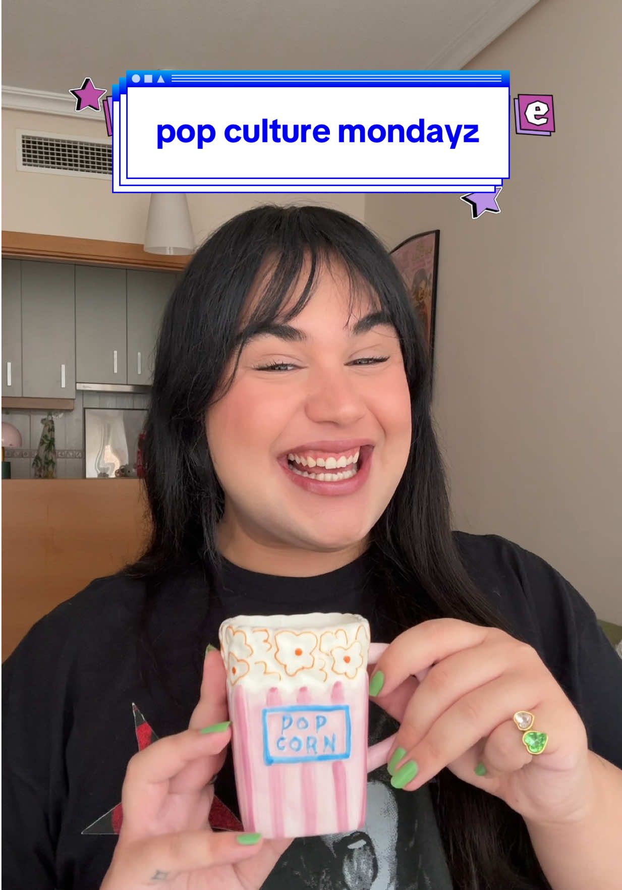A post by @lizziemcwhore on TikTok caption: feliz lunes chicas!!!!! aquí mis cotilleos favoritos de la semana :) i love u #popculturemondays 💗👩🏻‍🏫💗