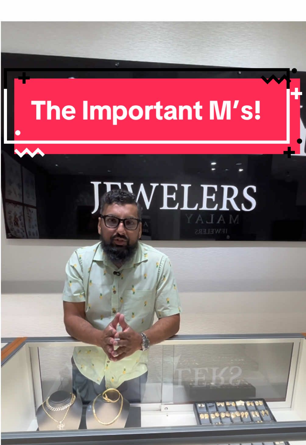 A post by @malayjewelers on TikTok caption: The important M’s!  #raleigh #jewelry #diamonds #vvs #vs 