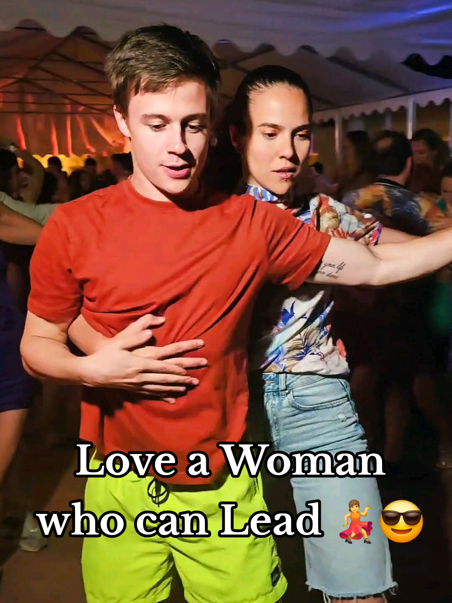 A post by @leolorenzooo on TikTok caption: Love a Woman who can Lead 💃😎 Just an absolute pleasure to follow Melonito in Bachata and Zouk. Sucha a complete dancer 😍 Insta: 🕺@leolorenzooo  💃@melonito7  🎥@ppzdancetv @ppzdancetv_2  🏢@camarguebachatazoukfestival  Feel free to share 🙏 #dance #dancers #dancer #danse #danseurs 