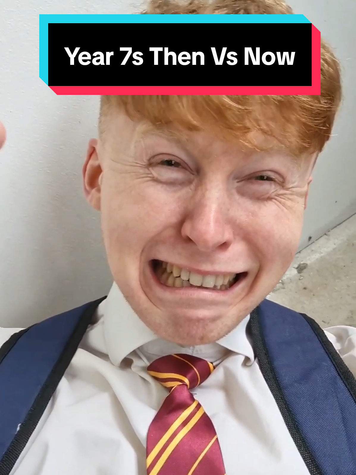 A post by @jjeverettrose on TikTok caption: Year 7s Then vs now #fyp #foryou #relate #thenvsnow #year7 #bigbag 