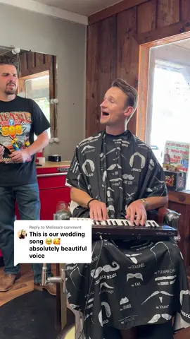 A post by @lukeburrmusic on TikTok caption: Replying to @Melissa I love that you had this for your wedding 🥹♥️
