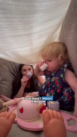 A post by @emmastephensonn on TikTok caption: Bella calling her teddies cheeky monkeys for having a tea party really made me chuckle 🤣  I love using the Persil and Comfort Sensitive Duo with the new Comfort Gently Fresh Scent Booster to wash all our clothes, it takes me back to the newborn days and I can’t wait to wash all the little baby clothes again 🧺🫧 #AD #OurNo1SensitiveDuo @Comfort UK @Persiluk @Cleanipedia