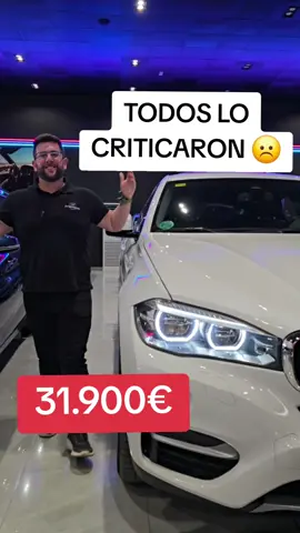 A post by @framacar_automoviles on TikTok caption: El BMW X6 F16 fue el primer SUV Coupé que existió, en un principio, todos los criticaron, pero luego como bien veis en las carreteras ¡todos los copiaron!. Esta unidad además viene cargada de extras, un modelo que nuevo sobrepasaba los 100.000€ y que puede ser tuyo por solo ¡¡31.900€!!. #bmw #bmwx6 #x6f16 #suvpremium #framacar #segundamano #oferta #oportunidad #ahorro #ocasión #seminuevo 