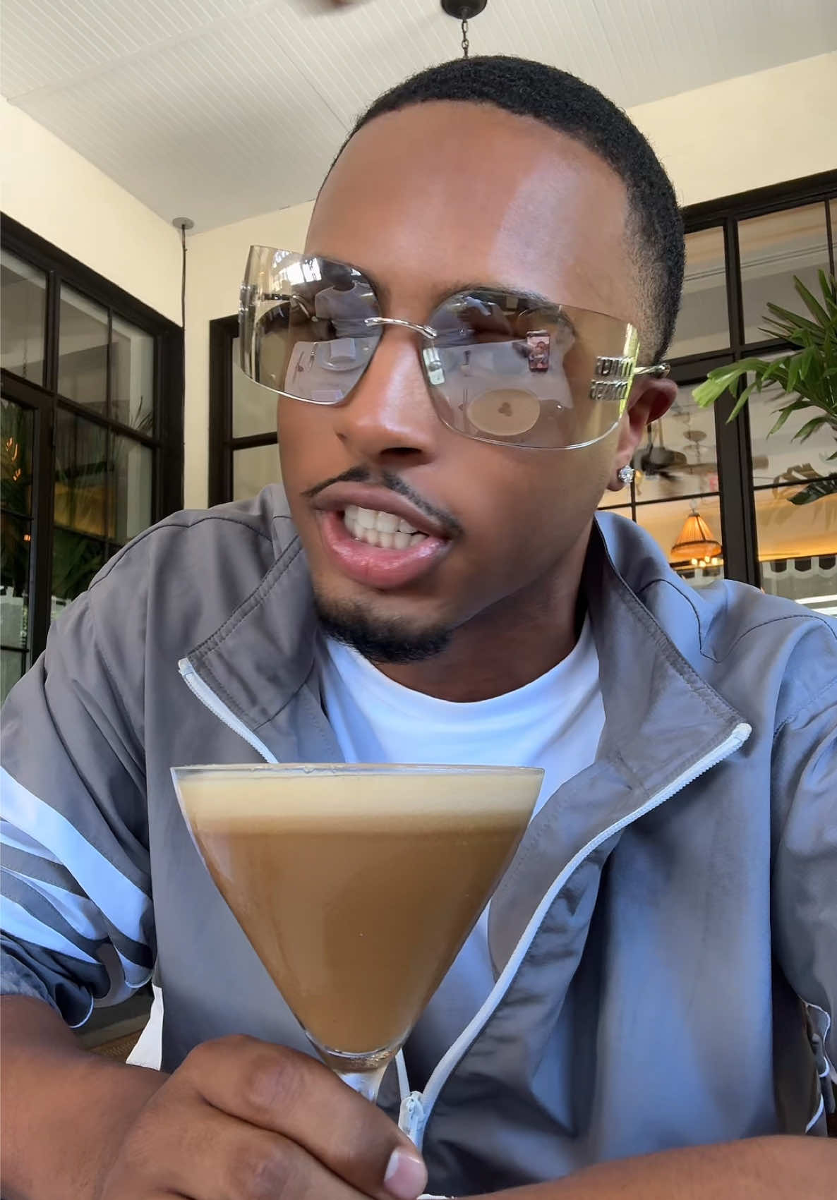 A post by @imdrebrown on TikTok caption: ITS ELITE! #espressomartini #theelite 