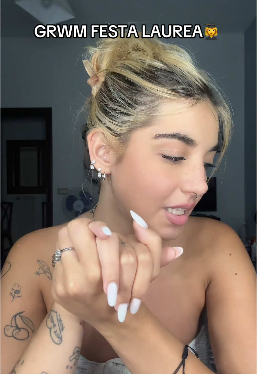 A post by @matildepagano_ on TikTok caption: Scusate sono un po’ emozionata , balbettavo un po’ 😂❤️