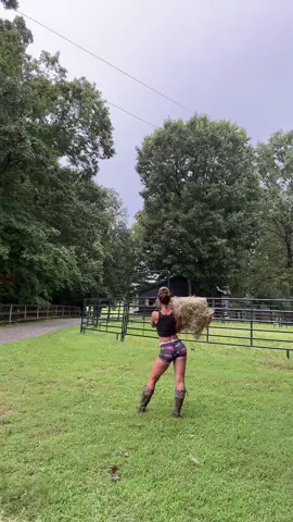 A post by @theskimaskgirl on TikTok caption: giving dirty farmer runway model