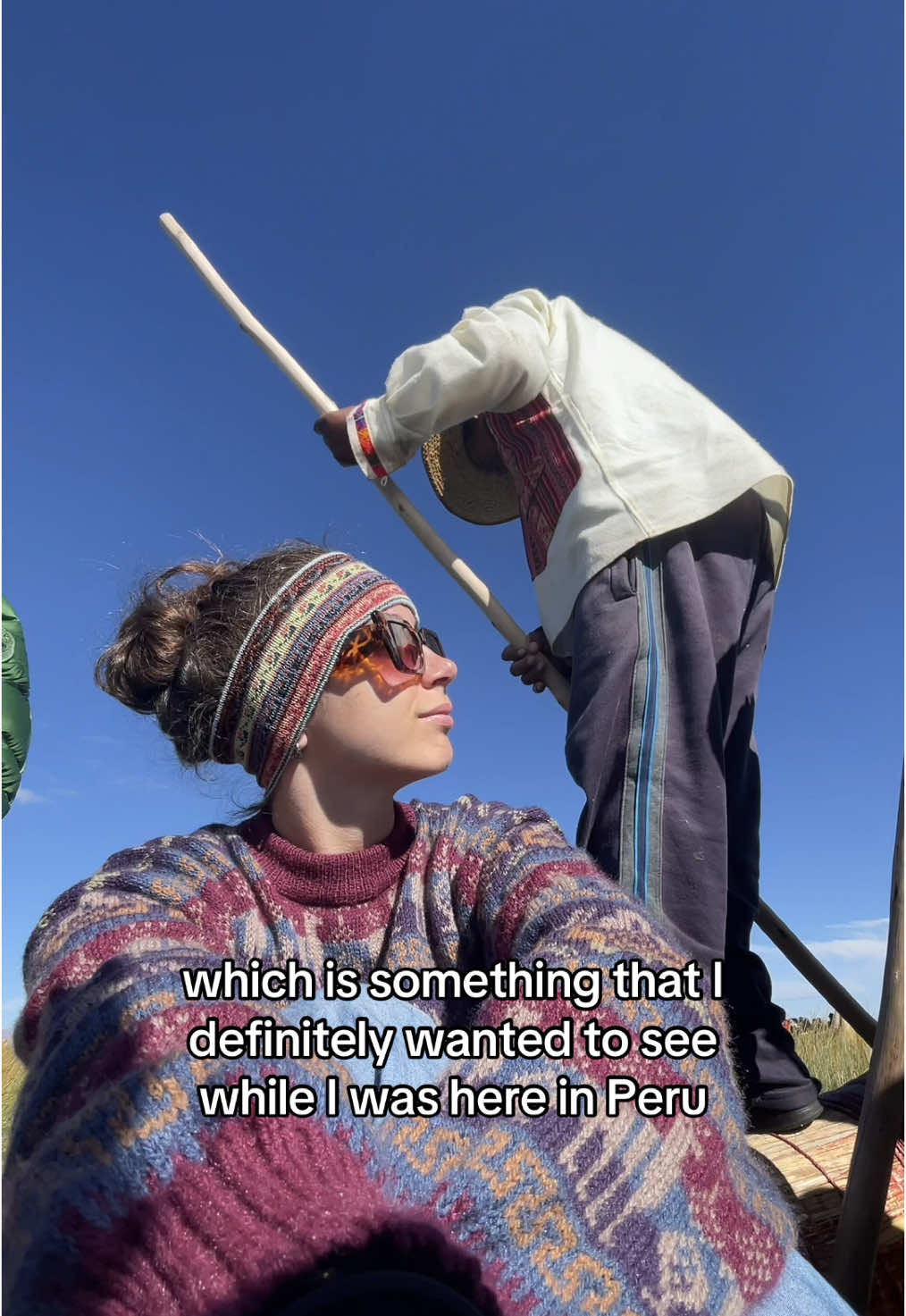 A post by @morgaanfoley on TikTok caption: A must see on the Peru itinerary #peru🇵🇪 #traveltiktok 