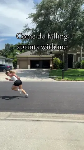 A post by @mckenna_mulholland on TikTok caption: come do some falling sprints with me 😅 I never said I was fast by the way #dayinmylife #d1athlete #softball #fau #Summer #sprintingworkout #sprints #workout 