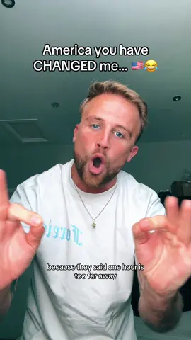A post by @imjoshfromengland2 on TikTok caption: America, am I right?! 🇺🇸😂 