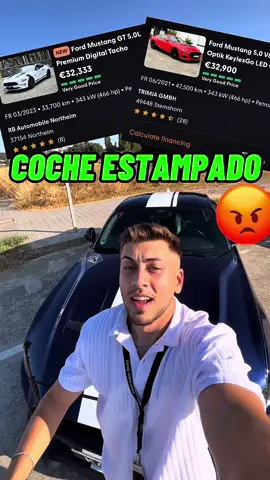 A post by @kaiserautomoviles on TikTok caption: Coches accidentados😳 #mustang #ford #alemania #mecanica 
