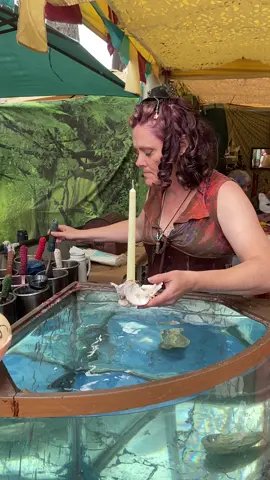 A post by @sher_leas on TikTok caption: Beautiful decorative or burnable candle sculpture. Oregon renn faire! #faire #festival #wowww #magic #renaissance #unique #art #foryoupage #fyppppppppppppppppppppppp #foryoupage #fyp #amazing #needtosee #holyairball 