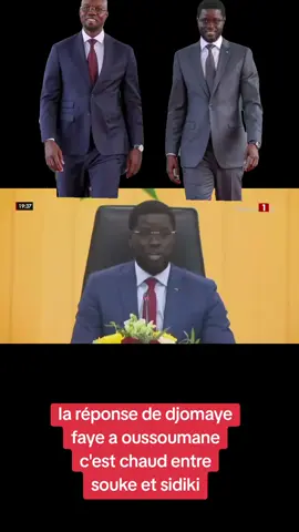 A post by @maliforce1 on TikTok caption: bassirou djomaye faye répond a Oussoumane songo il y a rien qui va 