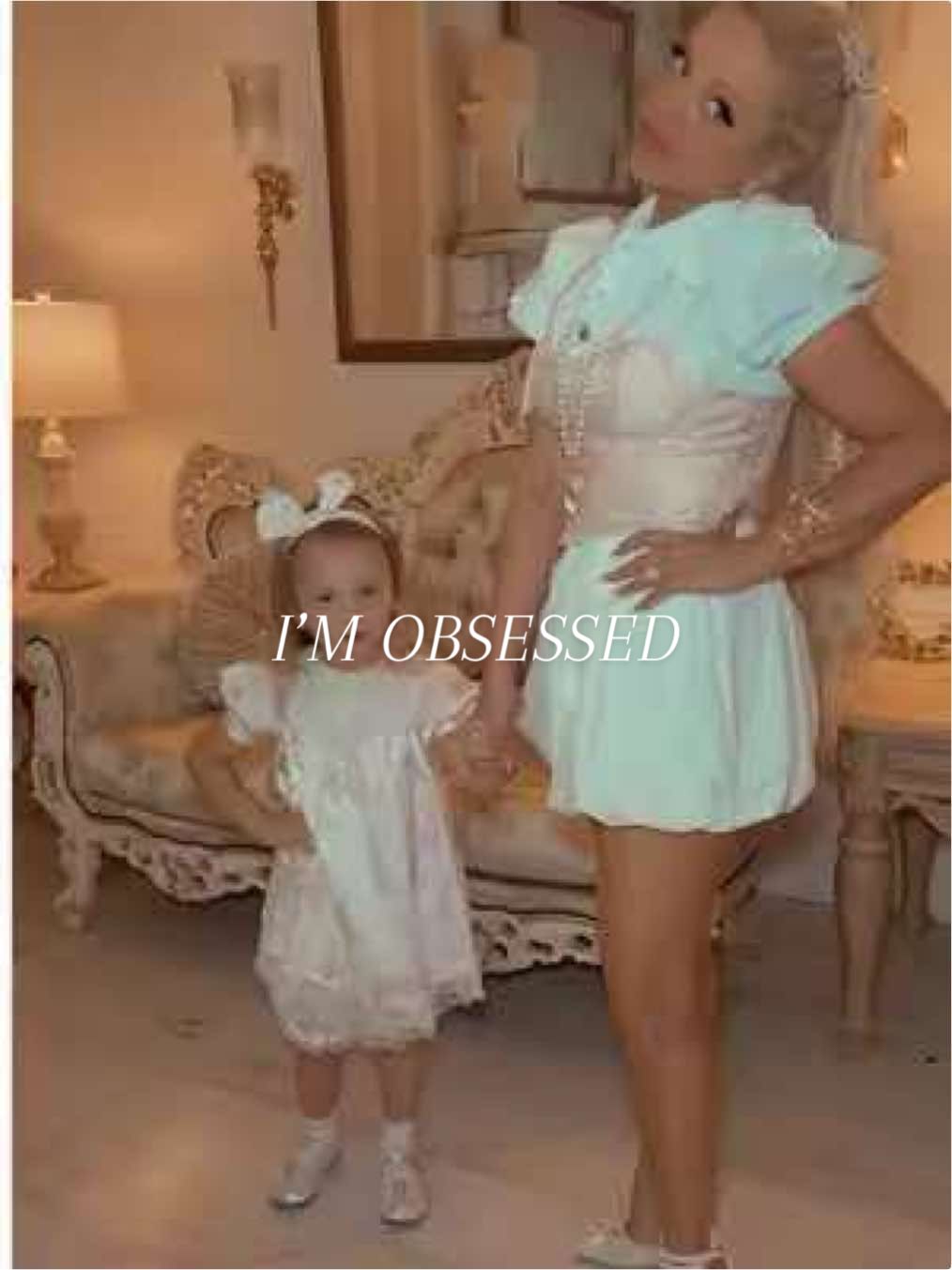 A post by @kayladawncook on TikTok caption: Obsessed 🤩 #mommydaughter #minime #fyp #mama