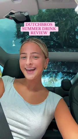 A post by @averykatherinewood on TikTok caption: @Dutch Bros Coffee got me right this summer, you can’t tell me those drinks don’t look to die for. #summersocial #dutchbros 
