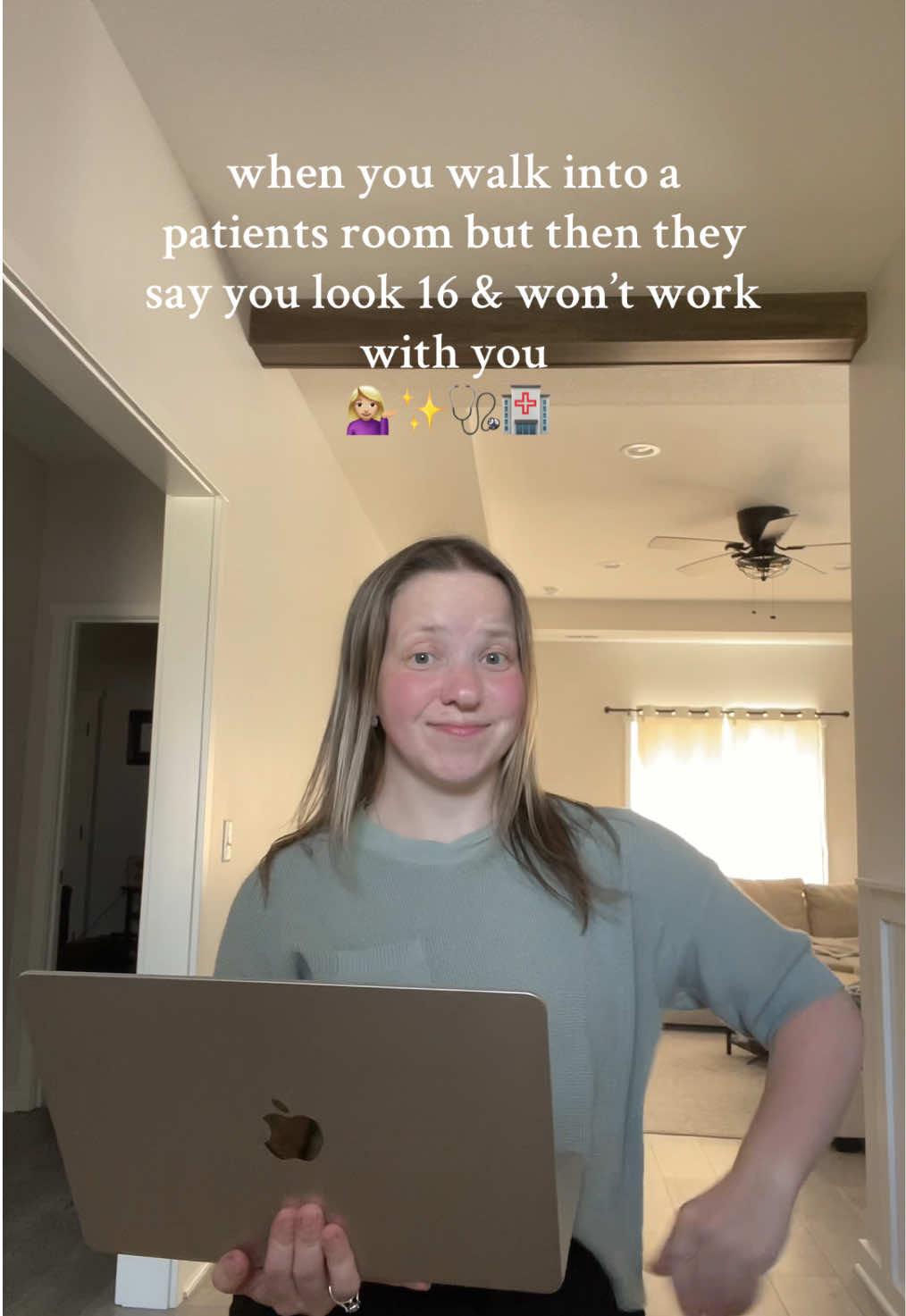 A post by @kenzieemadison on TikTok caption: ok John 🫡 #ptstudent #physicaltherapy #physicaltherapist #ptschool #physicaltherapystudent #physicaltherapytiktok #otstudent #occupationaltherapy #medschool #nursingstudent #nursingschool #gradschool 