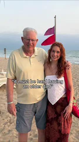 A post by @saianana on TikTok caption: He’s never been an “old dad” in my eyes, happy birthday dad💛✨ #peliroja❤️👩🏻‍🦰 #birthday #71 #fatherdaughter #fypシ゚viral 
