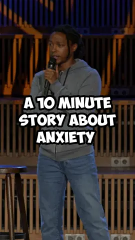 A post by @joshjohnsoncomedy on TikTok caption: Do you get anxiety when you go to a party?