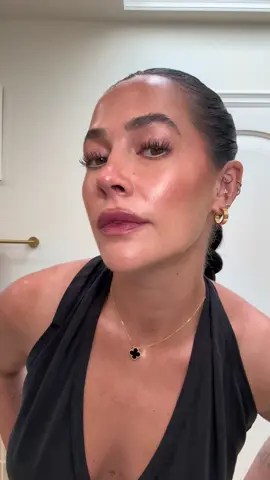 A post by @averyywoods on TikTok caption: I swear skin prep makes the biggest difference 😍✨ #fyp #viral #trending #grwm #makeup #mom #glowyskin @rhode skin @MERIT Beauty @Iconic London @Rare Beauty @Charlotte Tilbury @makeupforever @Benefit Cosmetics @REFY @Patrick Ta Beauty @'Ôrəbella @Too Faced @beaubble 