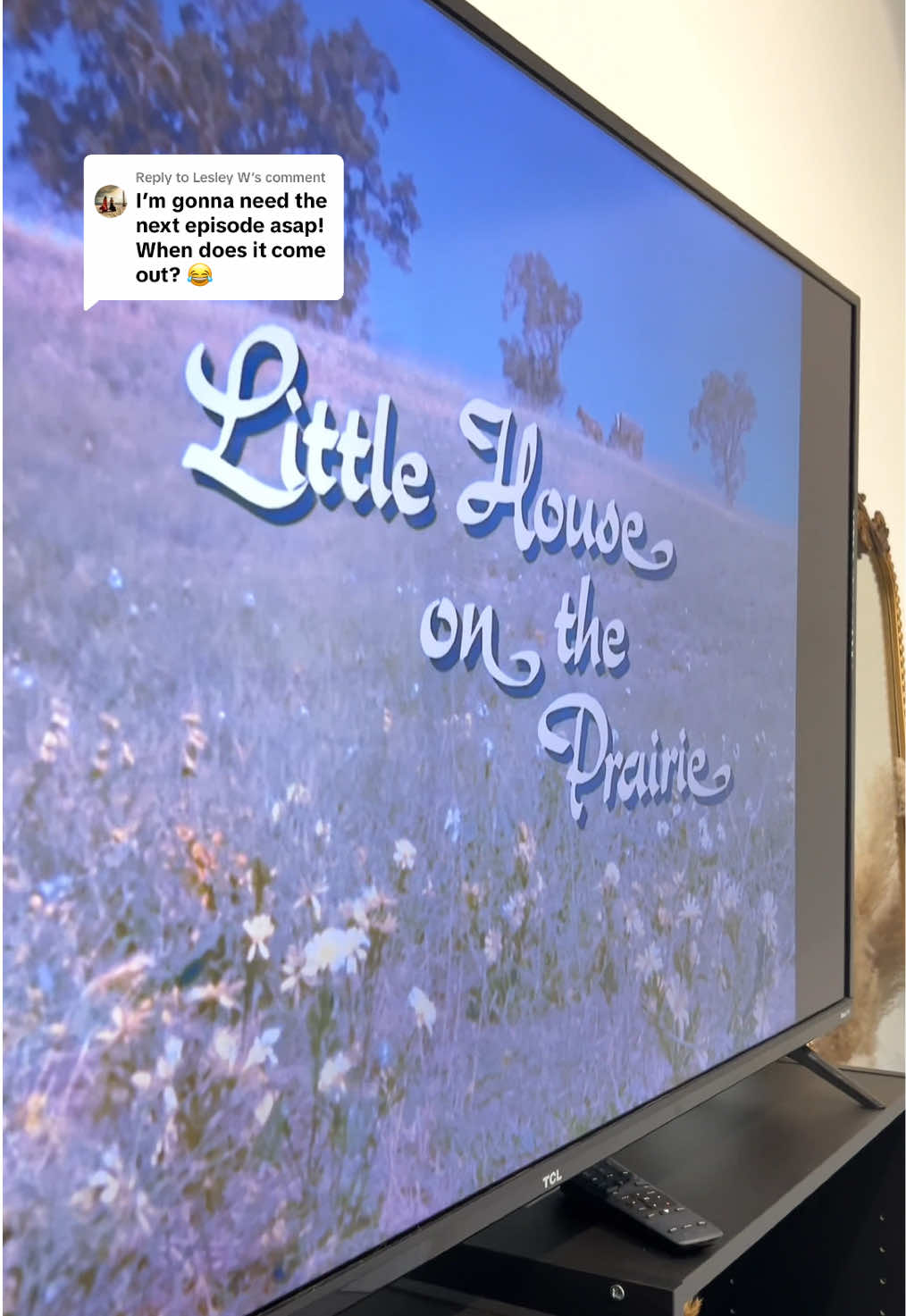 A post by @buhhhhreeee on TikTok caption: Replying to @Lesley W  And we’re back down on the prairie 😂 | #biteswithbuhhhhreeee 