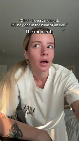 A post by @officialcorimiles on TikTok caption: Oops I blinked and stepped in fresh pee and a half eaten banana 🫠 #mom #momlife #fy 
