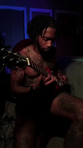 A post by @thilluminatin1 on TikTok caption: Had to let the guitar sing this one for me🤌🏽😮‍💨 Folded by @Kehlani #kehlani #electricguitar #guitar 
