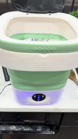 A post by @emily_durrance on TikTok caption: Come spend the day with me just trying to get back in normal routine! I got groceries, did laundry, and y’all check out my new portable washer 😍 I love this little thing! #thedurrancefamily #thedurrances #sahm #sahmlife #laundry #dinner #routine #momsoftiktok #parentsoftiktok 