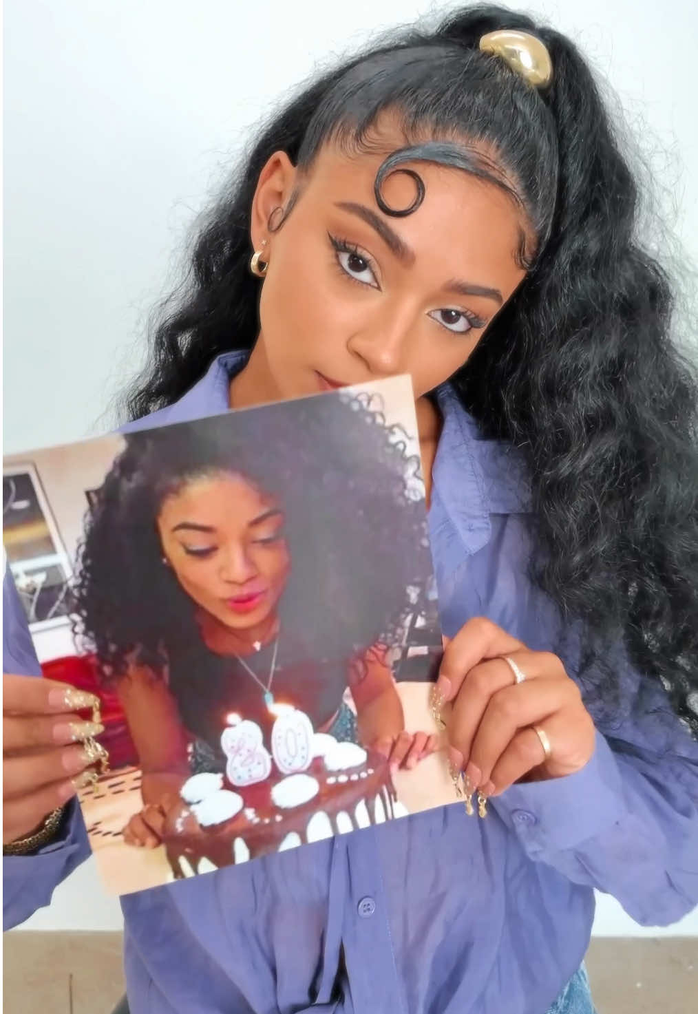 A post by @jasmeanbrown on TikTok caption: Once I was 20 years old…. Now 30!! 😮‍💨🎂 #30thbirthday 