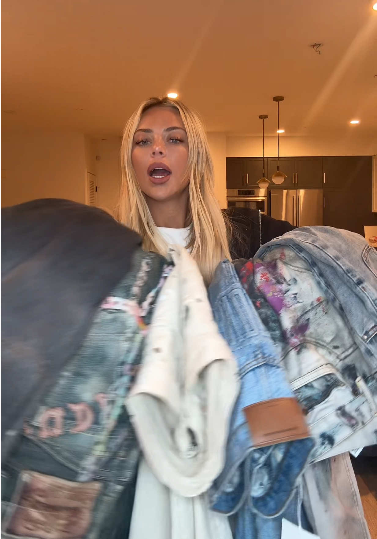 A post by @ on TikTok caption: all my favourite pair of jeans at the moment 🤍 @acnestudiosofficial @alexanderwang @windsorstore 