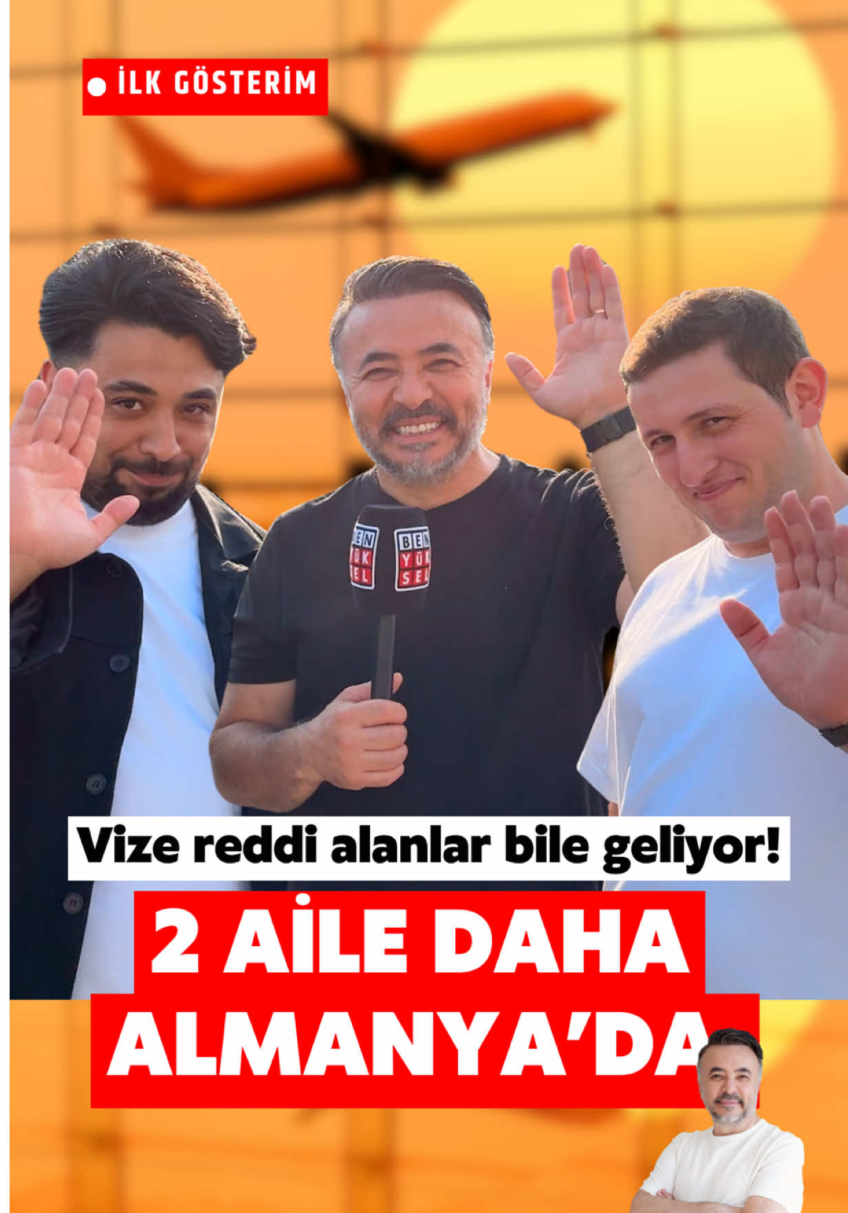 A post by @benyuxel on TikTok caption: Almanya vizesine başvurdukları halde red alan 2 ailemiz daha Almanya’ya geldiler! Pes etmedik ve onlara gerekli vizelerini bu kez başka yöntemlerle aldık. Peki nasıl oldu? Hepsi tamamen yasal zeminde ama engelleri aşacak şekilde. İşte 81A ile göç eden 2 ailemizin hikayesi! #almanya #benyuksel 