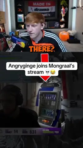 A post by @mongraalreal on TikTok caption: Angryginge joined my stream…