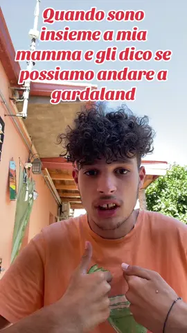A post by @u_calabrisi1 on TikTok caption: Quando sono insieme a mia mamma e gli dico se possiamo andare a gardaland #videoviral #perte #gardaland 