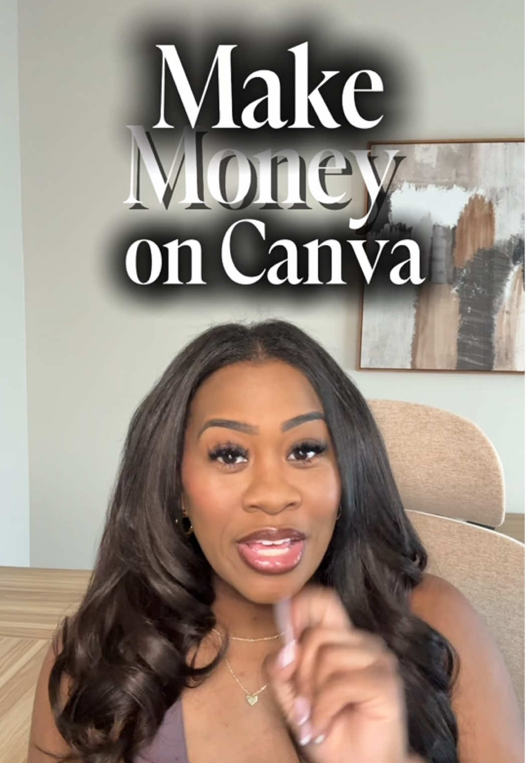 A post by @wfhmuva on TikTok caption: Ways to make money with Canva