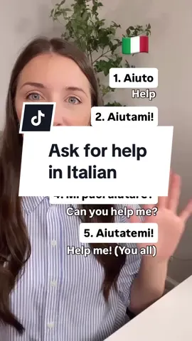 A post by @italianmatters on TikTok caption: #italianlesson #italianlessons #italian #learn 