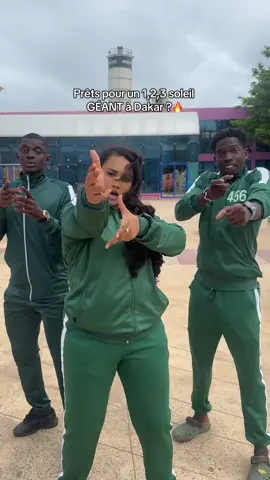 A post by @faynaraa on TikTok caption: @Netflix débarque dans @CANAL+ a cette occasion on organise un 1,2,3 soleil géant à la Squid game sur la place du souvenirs ce samedi à partir de 15h ! Inscrivez vous dans mon équipe sur le site 123soleilplacedusouvenir.com 🔥