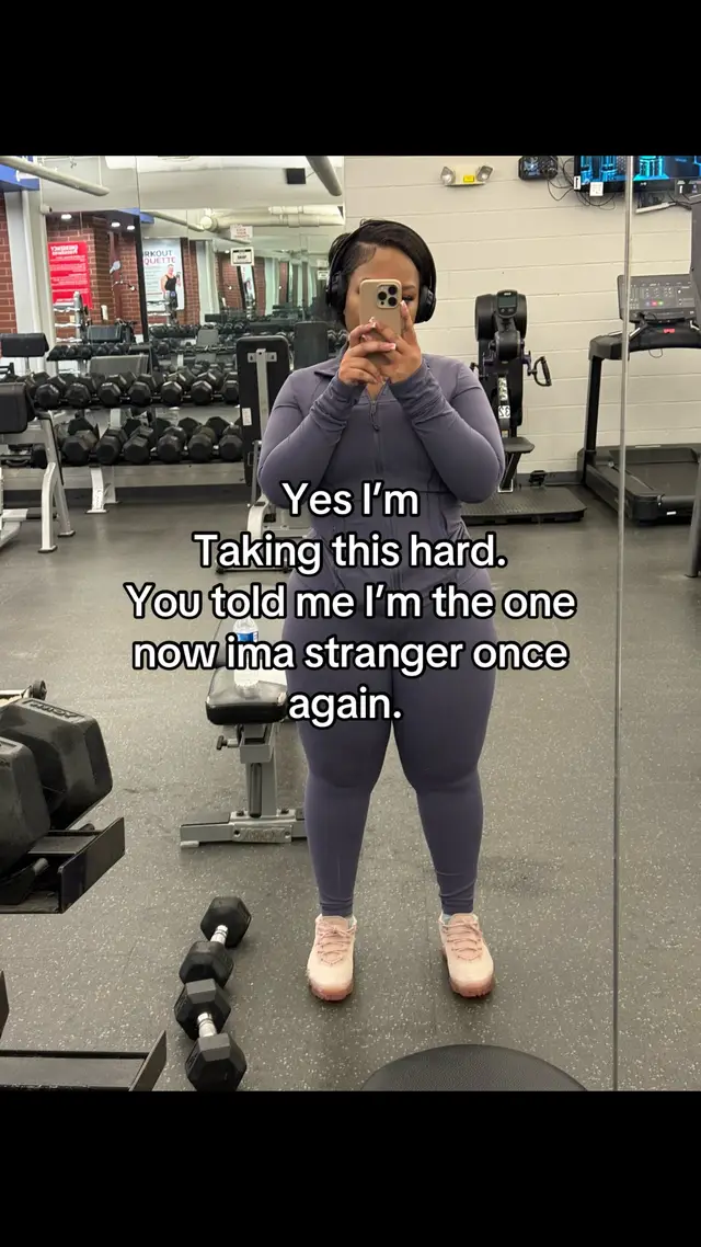 A post by @theblackreginageorge22 on TikTok caption: All that just to become strangers again? #giveon #strangersagain 