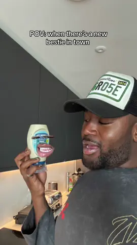 A post by @masonblakee on TikTok caption: There’s a new main character in town with @Hellmann’s Mayonnaise new flavours. Would be rude not to try it 👀 #AD #fyp 