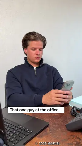 A post by @callumjoycee on TikTok caption: #AD | That one guy at the office… check out the limited time Fantastic 4 collab! @monopolygo #monopoly #monopolygo ©️ 2025 MARVEL