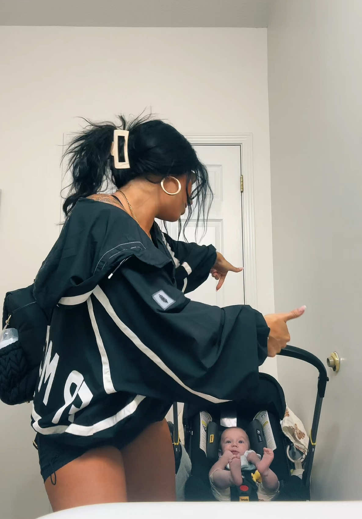 A post by @ on TikTok caption: amaya papaya #mom #momsoftiktok #momlife #momtok #boymom 