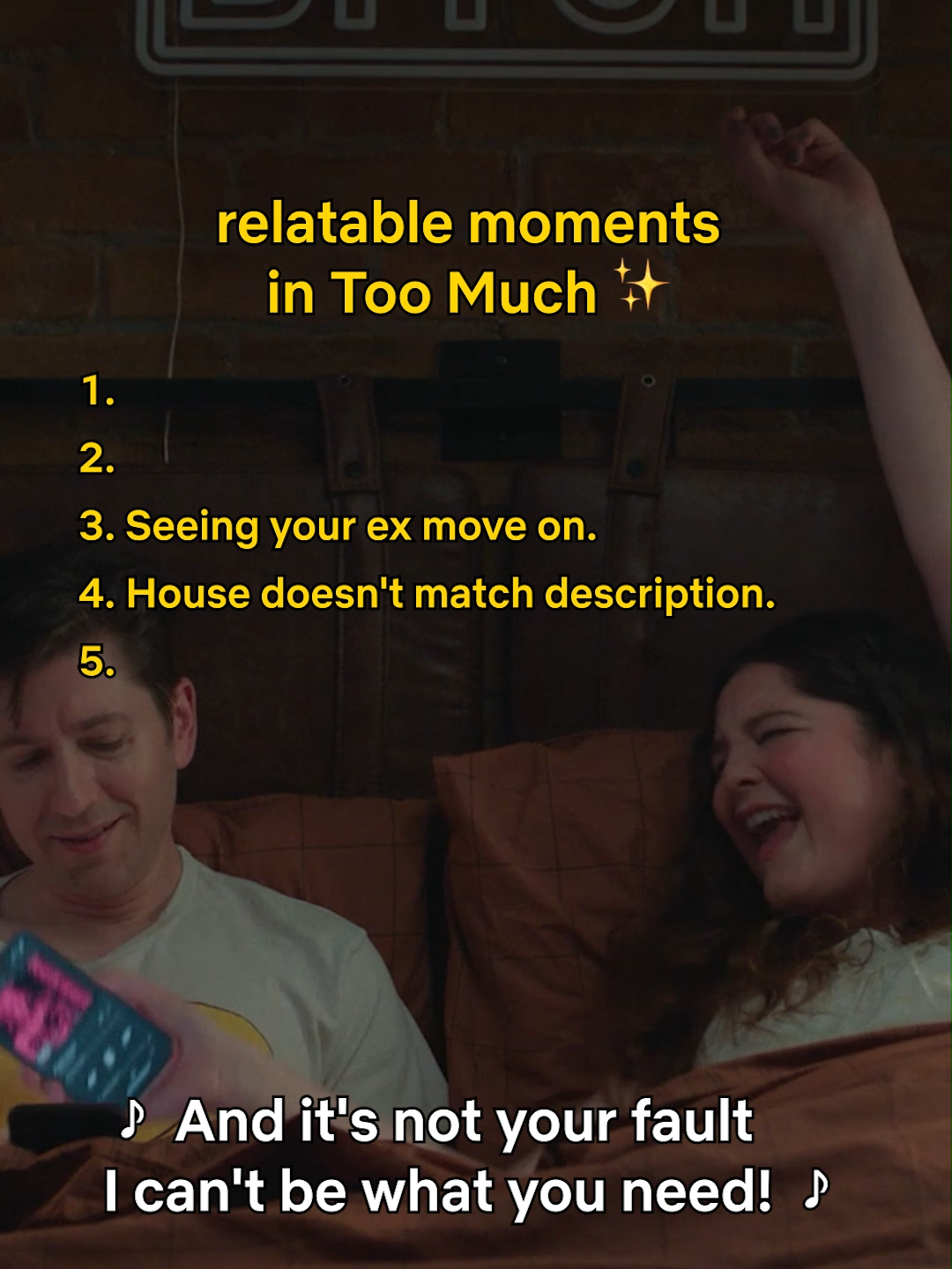 A post by @netflix on TikTok caption: been there, done exactly that 🙂‍↕️ #TooMuch