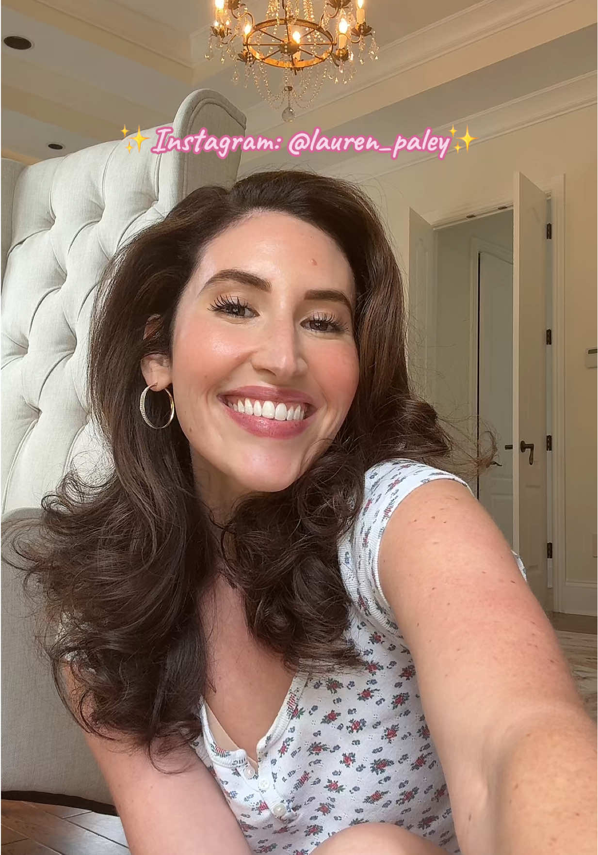 A post by @laurenpaley on TikTok caption: Exclusive content over on my Instagram (lauren_paley) 🫶🏻🩷✨ love you guys! 
