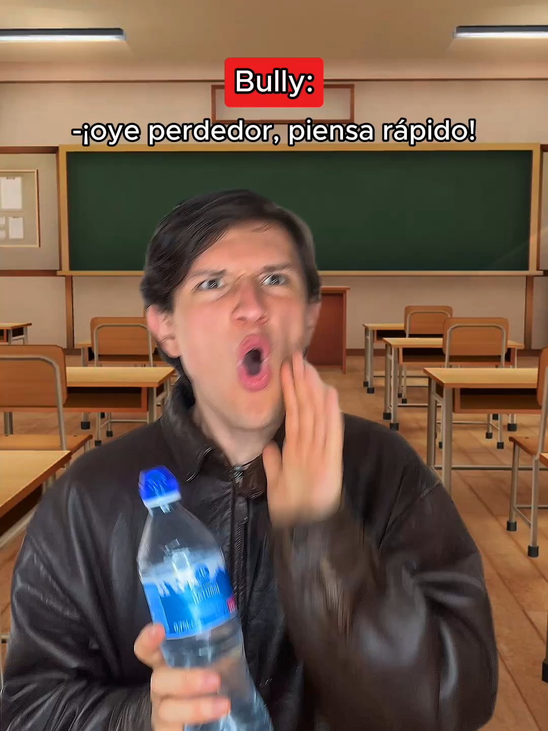 A post by @fabrublacutt_ on TikTok caption: No juegues con el callado del salon #comedia