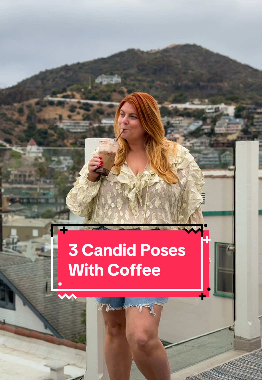 A post by @lookgoodinphotos on TikTok caption: 3 POSES FOR “EFFORTLESS” COFFEE PHOTOS 📸 Want to take “candid” looking photos with your coffee? Try out these 3 easy poses… ✨ POSE ONE: Shift your weight to one leg and hold your coffee at waist level. Bring it in a repetitive motion out to the side and in front of your body. ✨ POSE TWO: Hold your coffee as you wish. You can either hold it in front of you, to the side, or take a sip. Then shift your weight between each leg.  ✨ POSE THREE: Shift your weight to one leg. Hold your coffee out to the side and play with your hair. - #poseideas #effortlessposes #candidposes How to pose with coffee. Effortless pose ideas. Candid pose ideas. Poses with coffee. Coffee photo ideas.