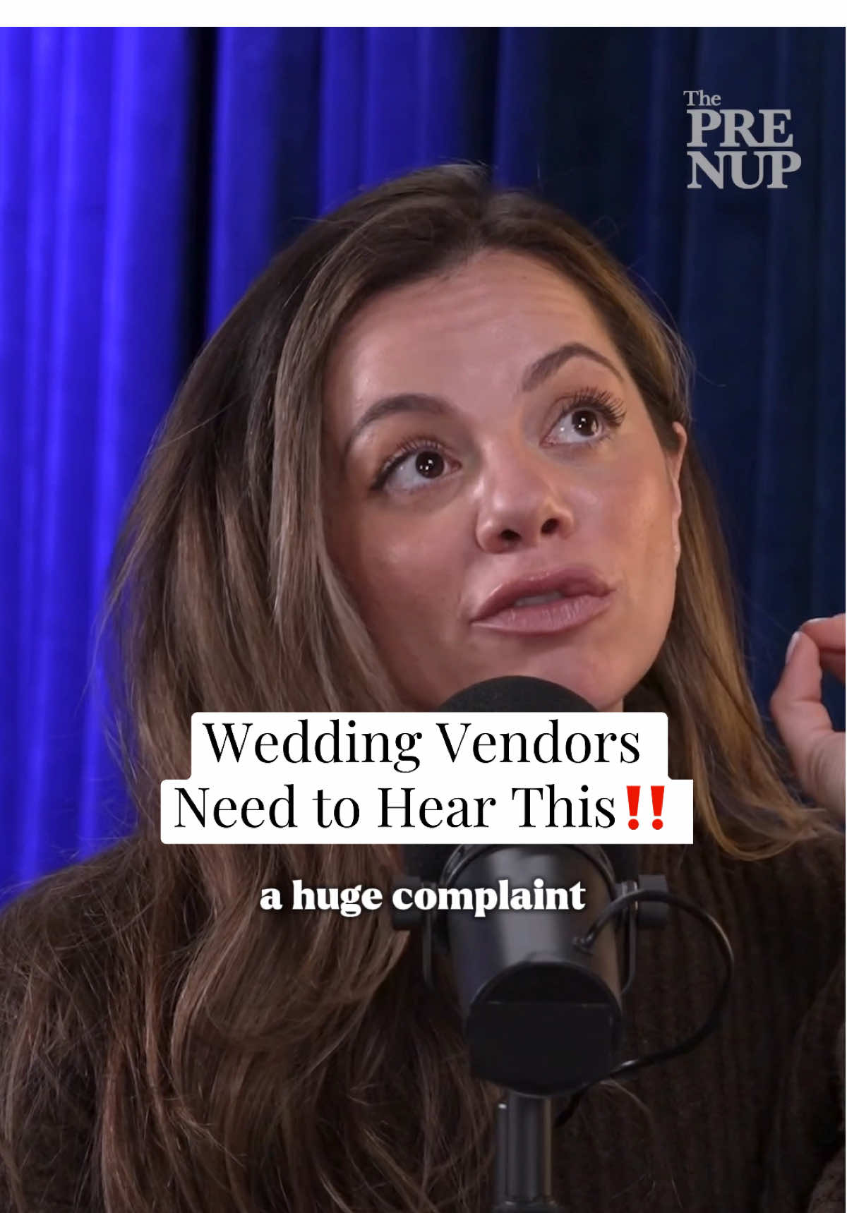 A post by @the_pre_nup on TikTok caption: Is being ghosted by your wedding vendors a universal experience? 😵‍💫 full episode available on all pod platforms + @LoveStoriesTV | Wedding Inspo #weddingvendors #weddingmua #weddingplanning #2025bride #2026bride