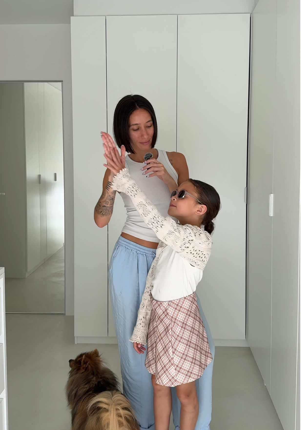 A post by @alexandraguerain on TikTok caption: et vous vous préférez lesquelles ? 😎✨ @Jimmy Fairly #publicite #sunglasses #kids 