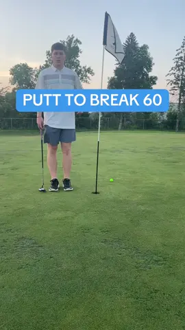 A post by @mulliganmaster on TikTok caption: I can’t believe I did it🥺 #golf #courserecord #holeinone #fyp #viral 